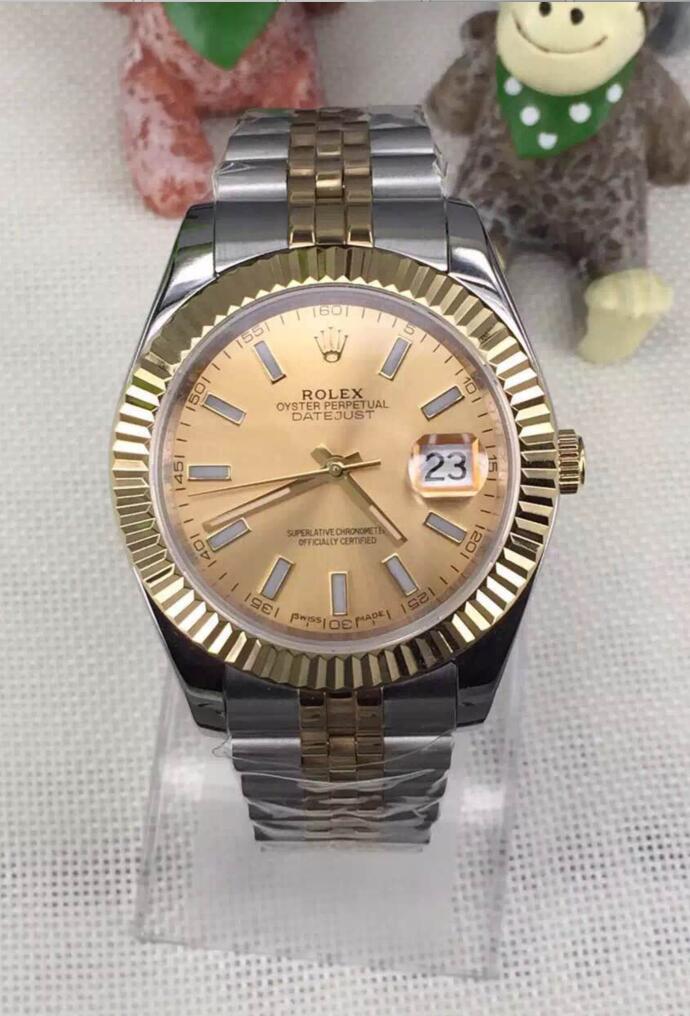 Rolex High Quality Datejust Yellow Gold Jubilee Watch - DopestKickz