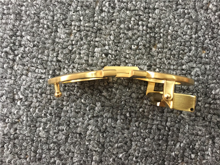 Ferragamo Black Leather Gold Buckle - DopestKickz