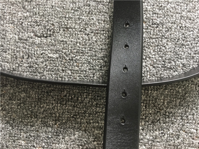 Ferragamo Black Leather Gold Buckle - DopestKickz