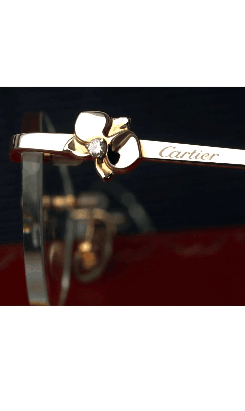 Cartier Flower Decoration Sunglasses - DopestKickz