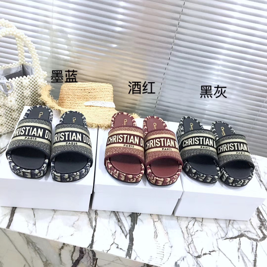 Dior Christian Dior Platform & Wedge Sandals - DopestKickz