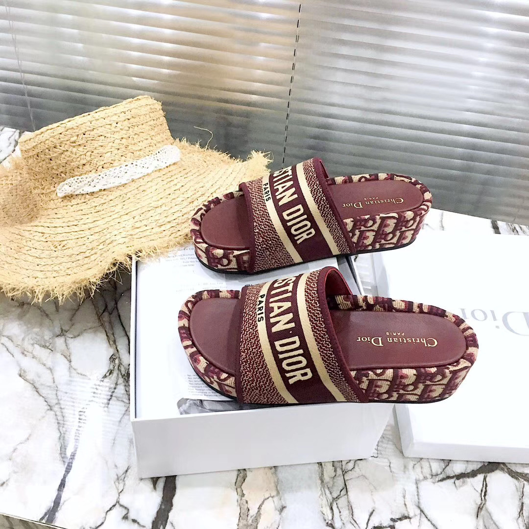 Dior Christian Dior Platform & Wedge Sandals - DopestKickz