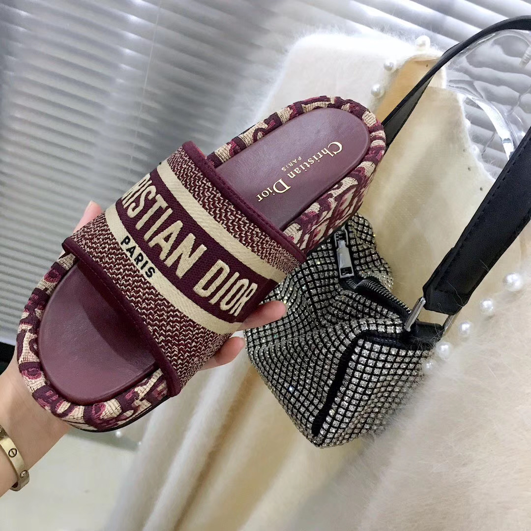 Dior Christian Dior Platform & Wedge Sandals - DopestKickz