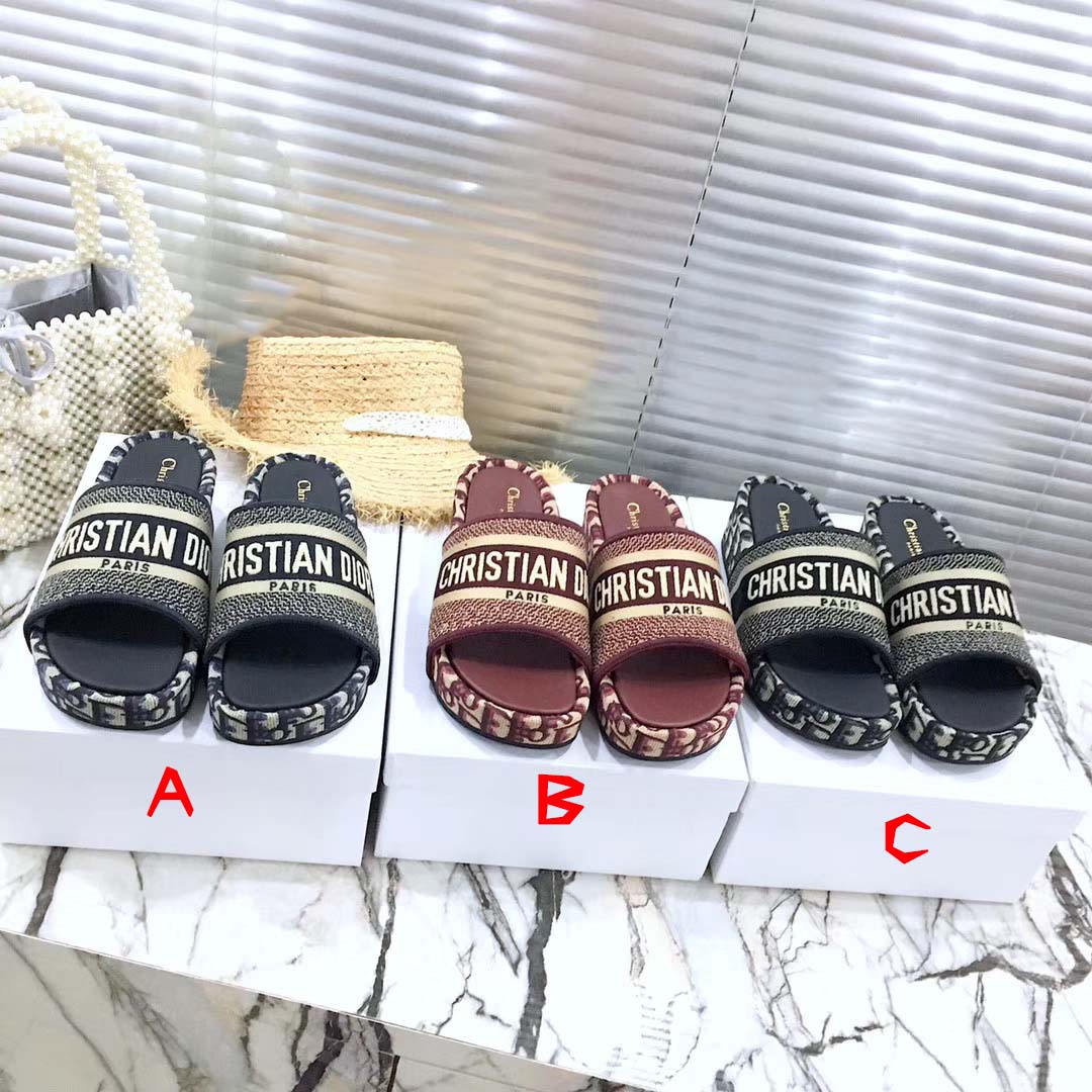 Dior Christian Dior Platform & Wedge Sandals - DopestKickz