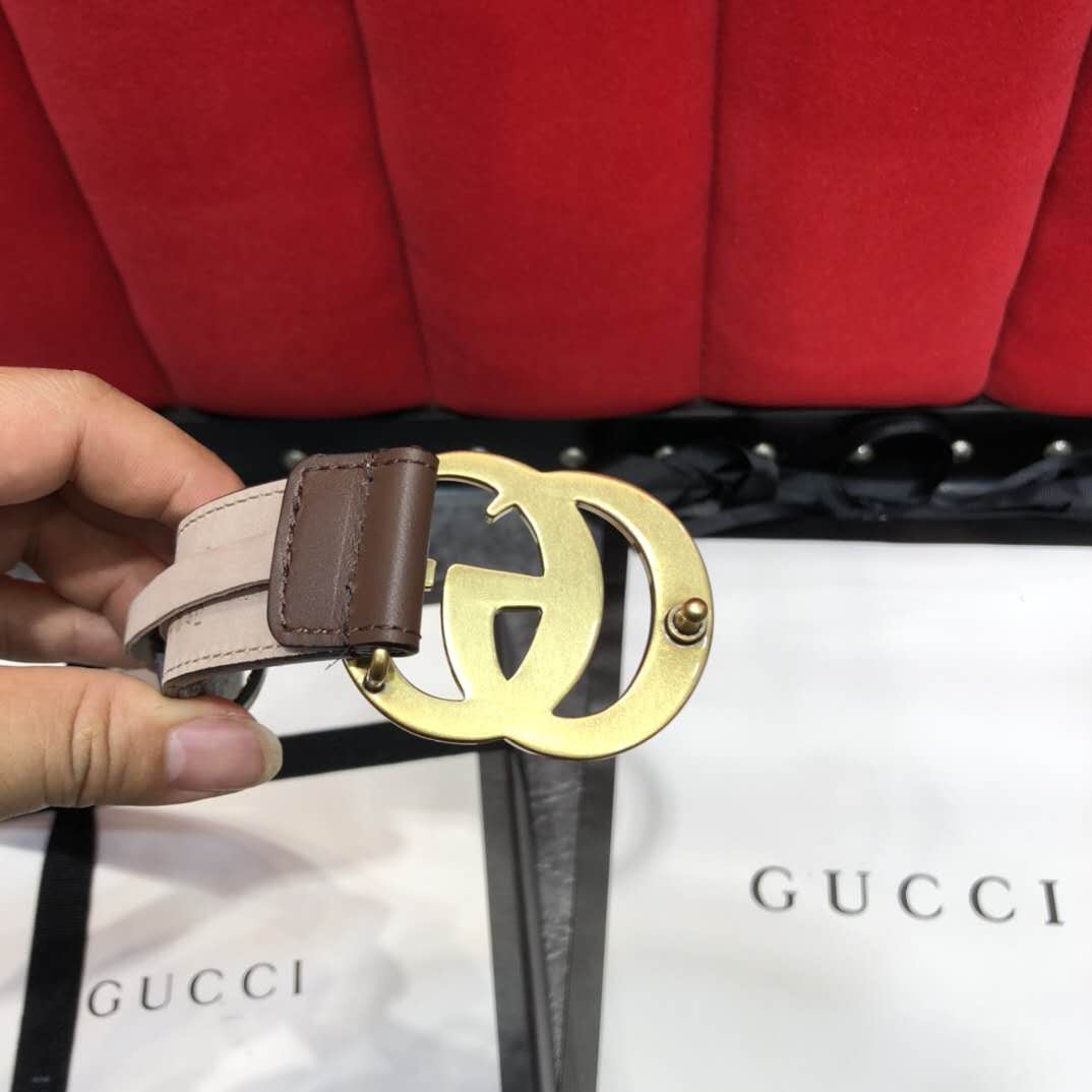 Gucci GG Belt With Double G Buckle - DopestKickz