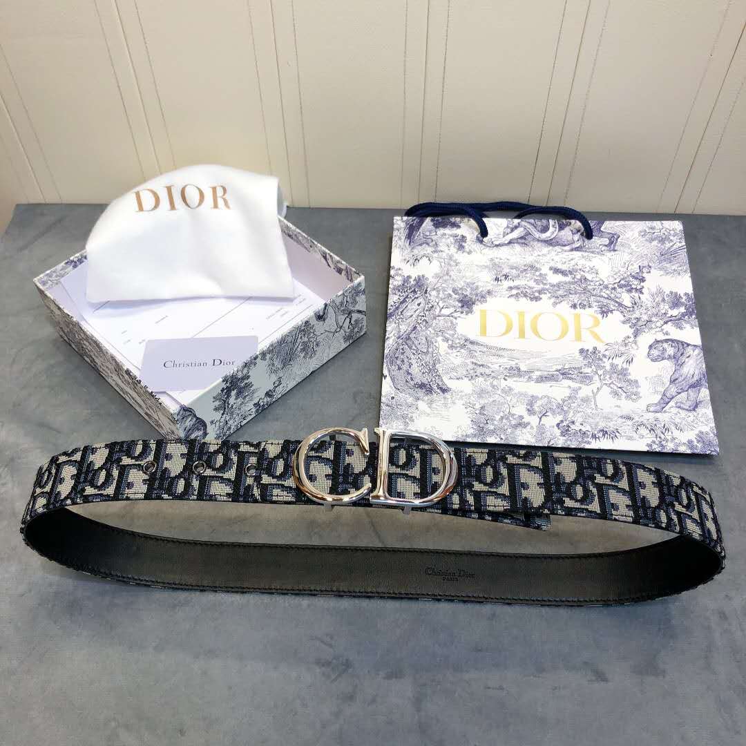 Dior Saddle Dior Oblique Belt - DopestKickz