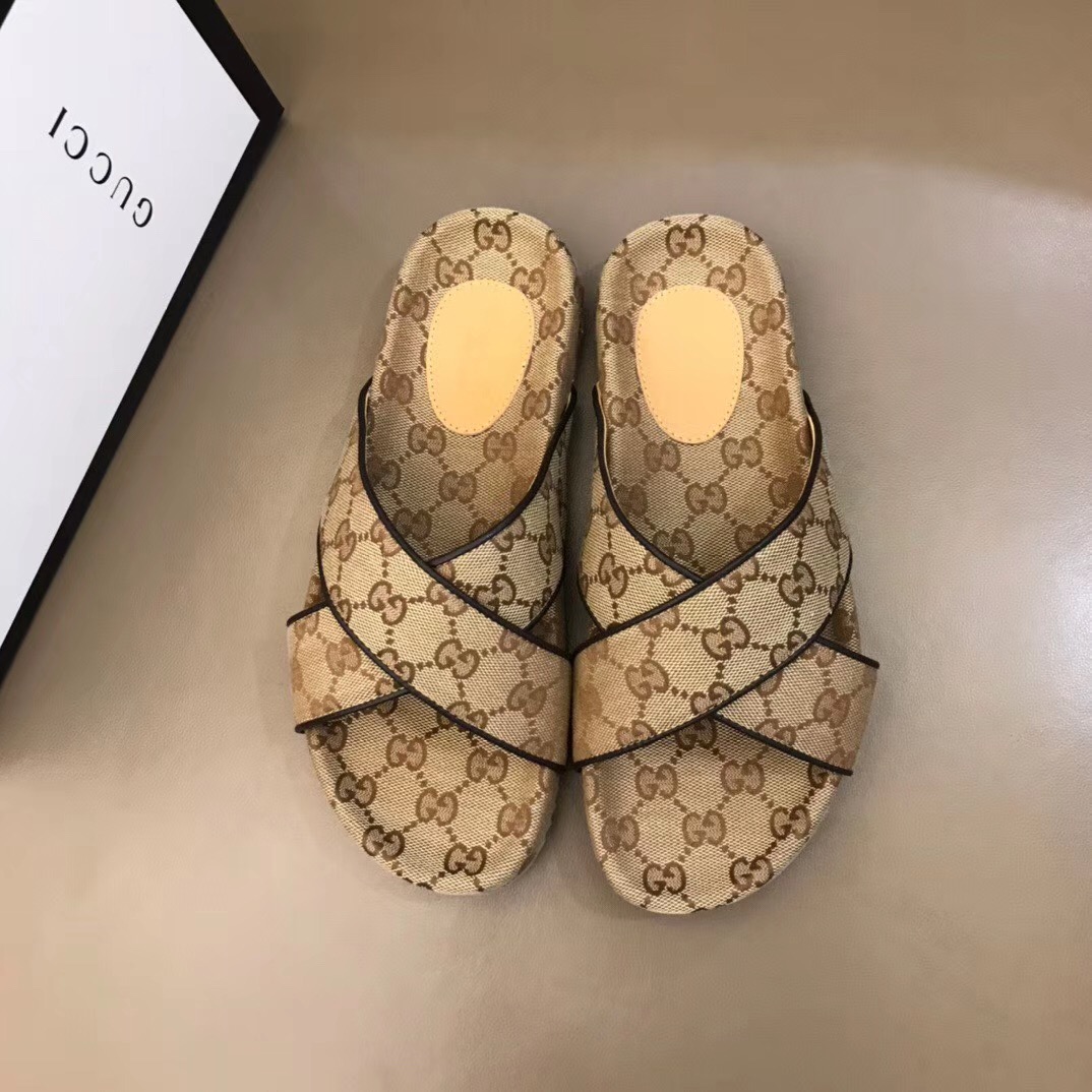 Gucci Men's GG Slide Sandal - DopestKickz
