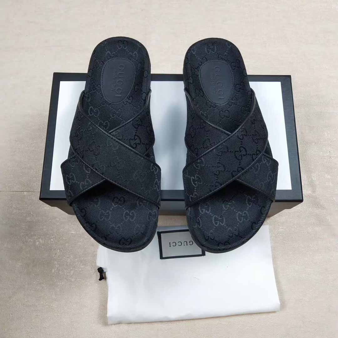 Gucci Men's GG Slide Sandal - DopestKickz