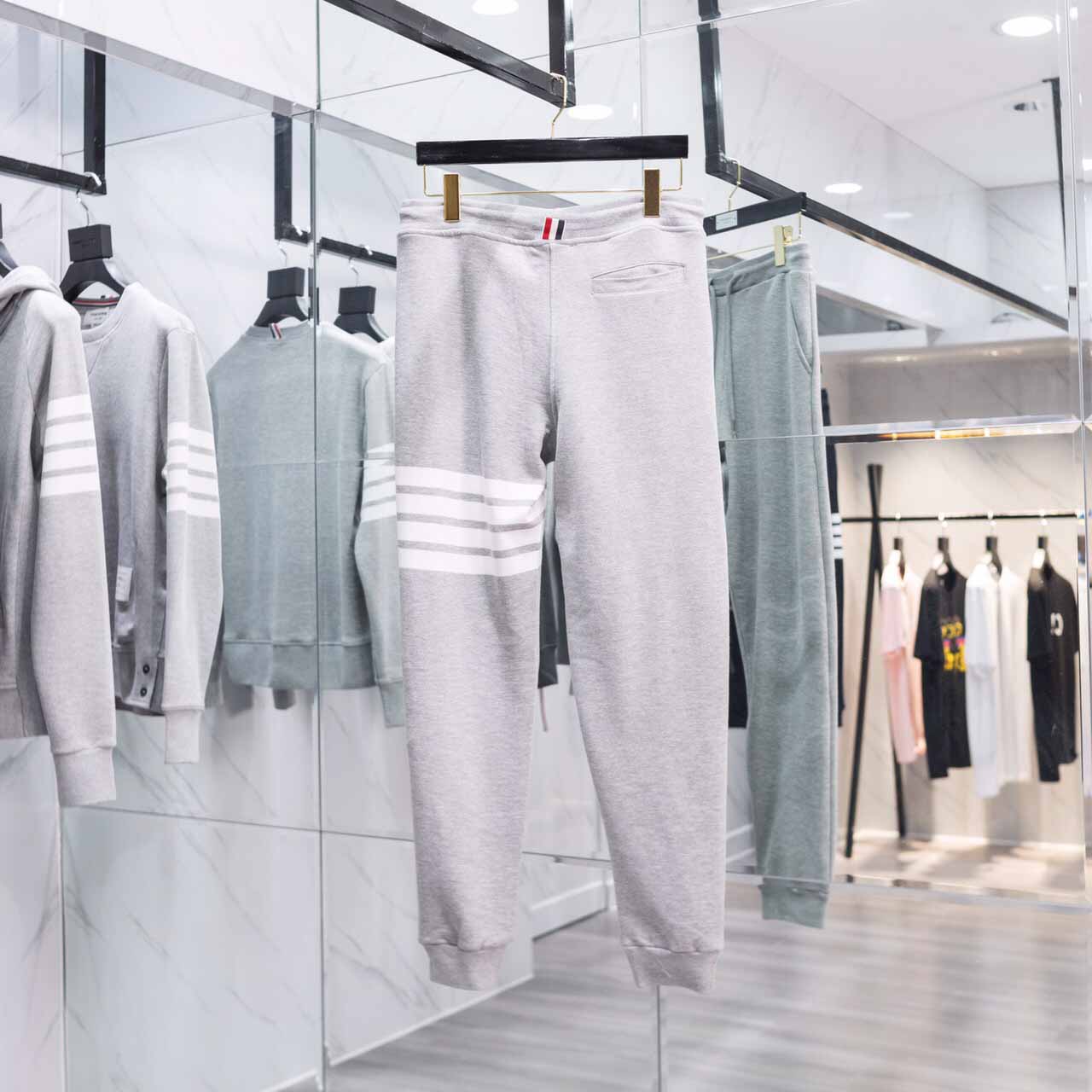 Thom Browne Jacket & Pant Causul Tracksuit - DopestKickz