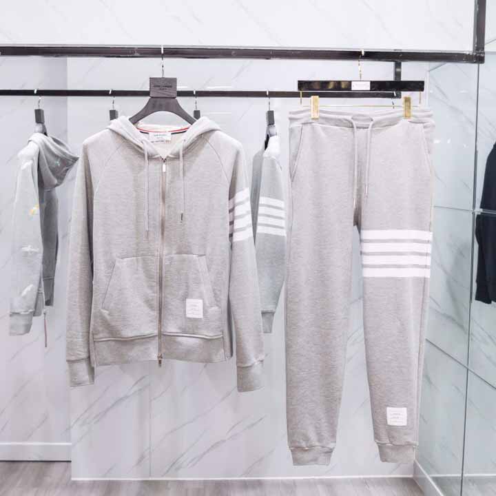 Thom Browne Jacket & Pant Causul Tracksuit - DopestKickz