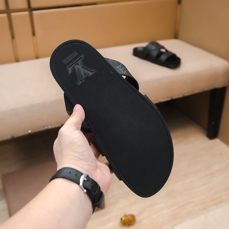 Louis Vuitton Monogram Slippers(Upon UK size) - DopestKickz