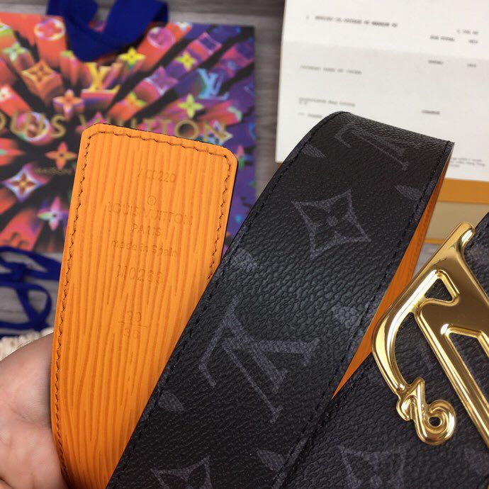 Louis Vuitton Squared 40MM Belt - DopestKickz