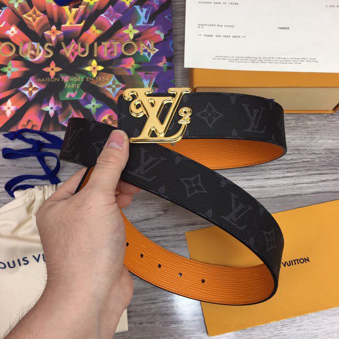 Louis Vuitton Squared 40MM Belt - DopestKickz