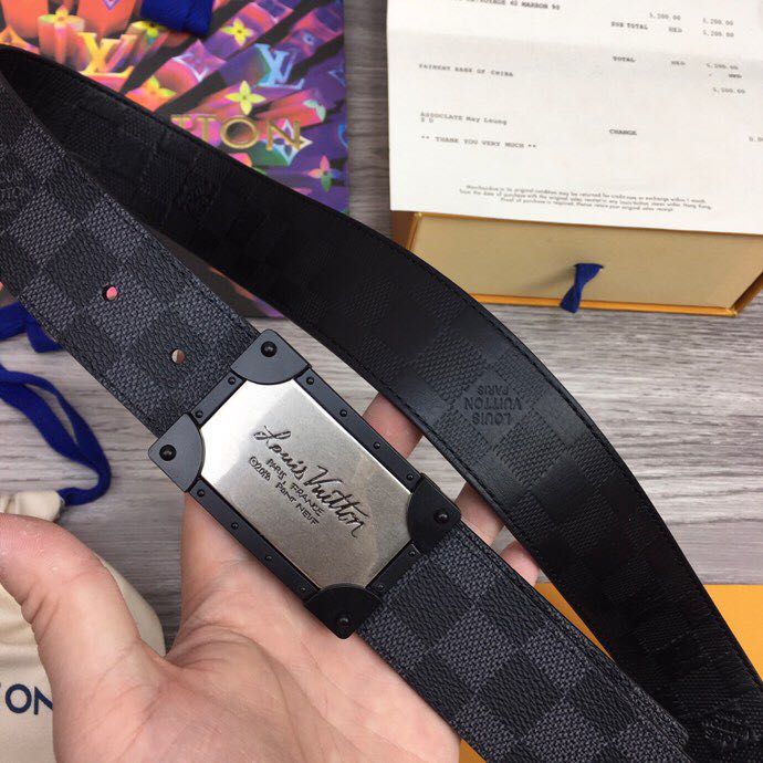 Louis Vuitton Neo Trunk 40mm Belt - DopestKickz