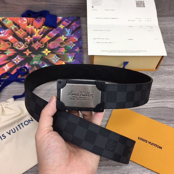Louis Vuitton Neo Trunk 40mm Belt - DopestKickz