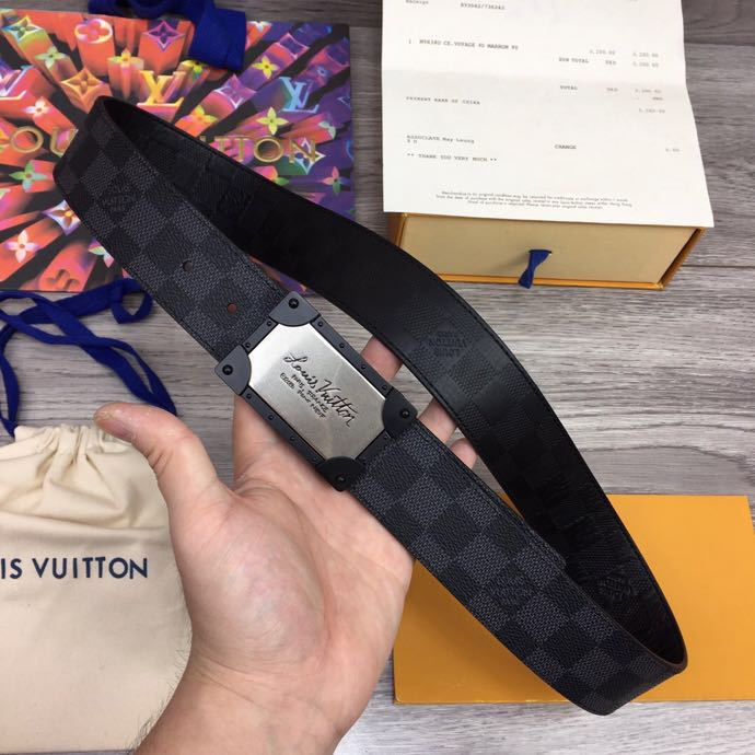 Louis Vuitton Neo Trunk 40mm Belt - DopestKickz