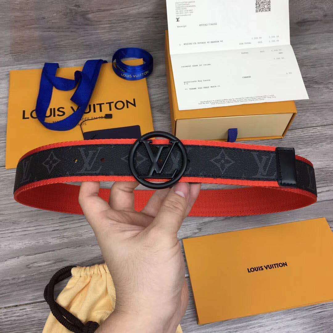 Louis Vuitton Monogram Belt  - DopestKickz