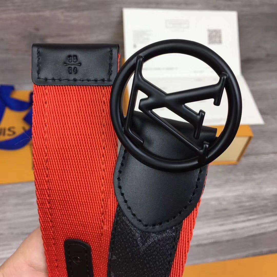 Louis Vuitton Monogram Belt  - DopestKickz