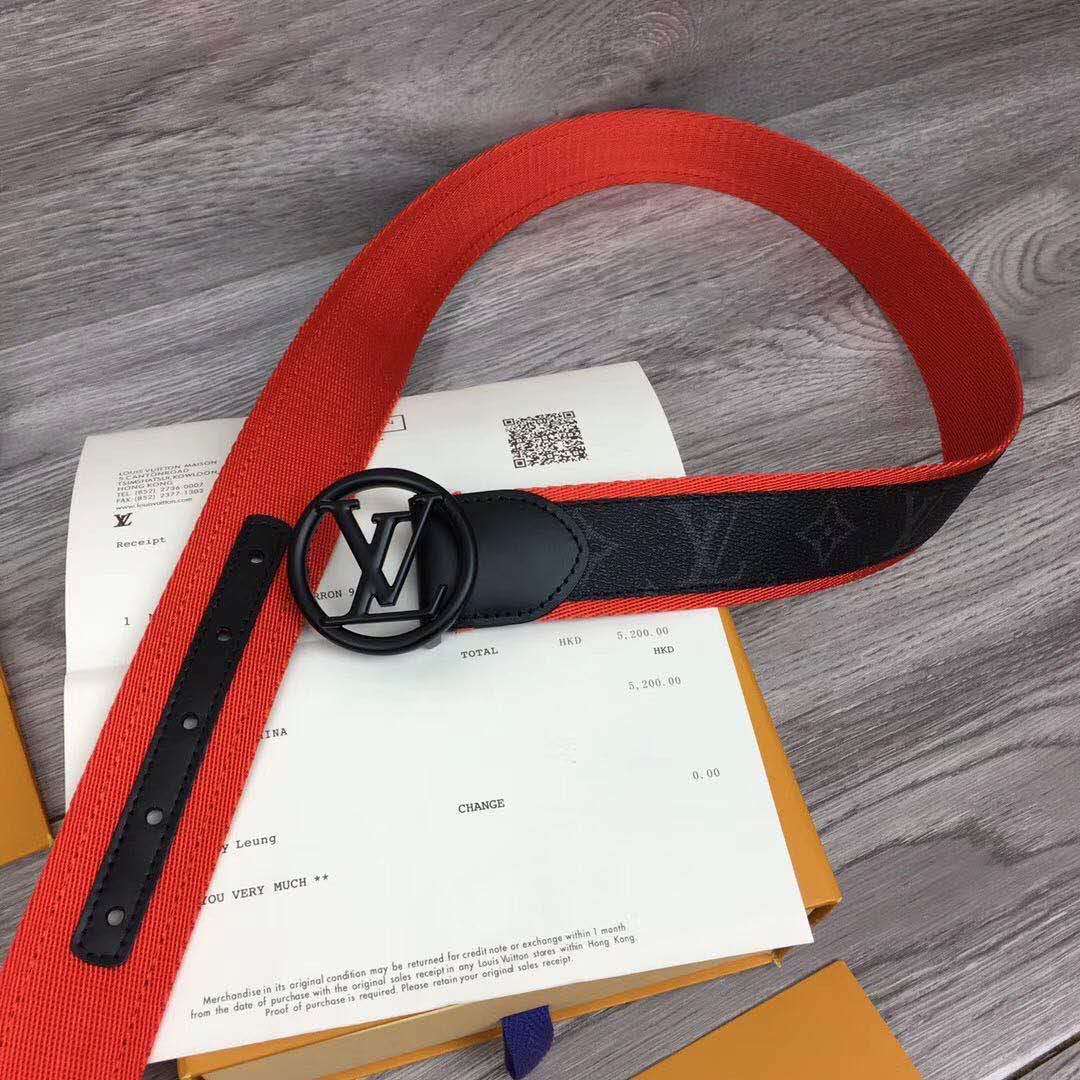Louis Vuitton Monogram Belt  - DopestKickz