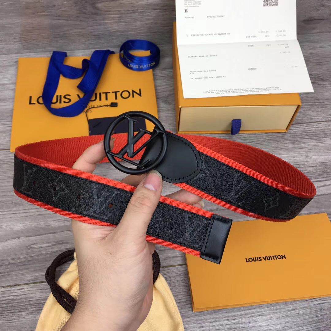 Louis Vuitton Monogram Belt  - DopestKickz
