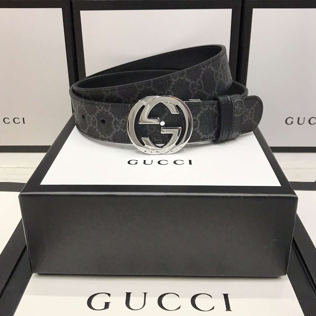 Gucci GG Belt With Double G Buckle - DopestKickz