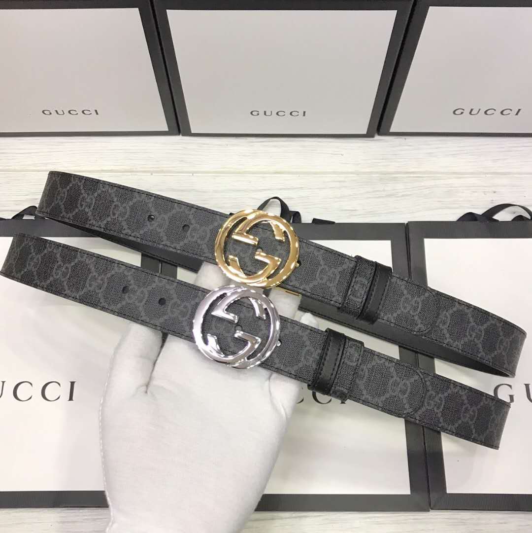 Gucci GG Belt With Double G Buckle - DopestKickz