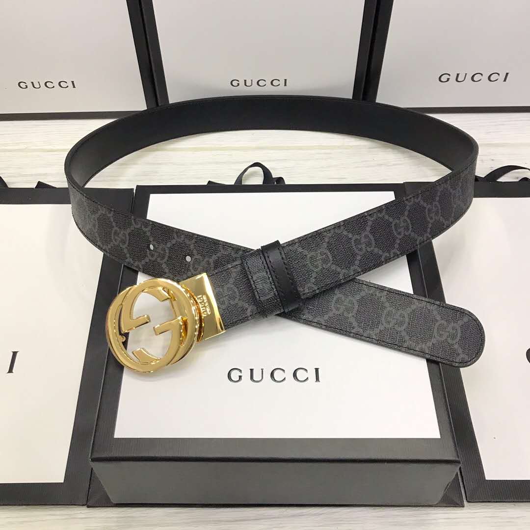 Gucci GG Belt With Double G Buckle - DopestKickz