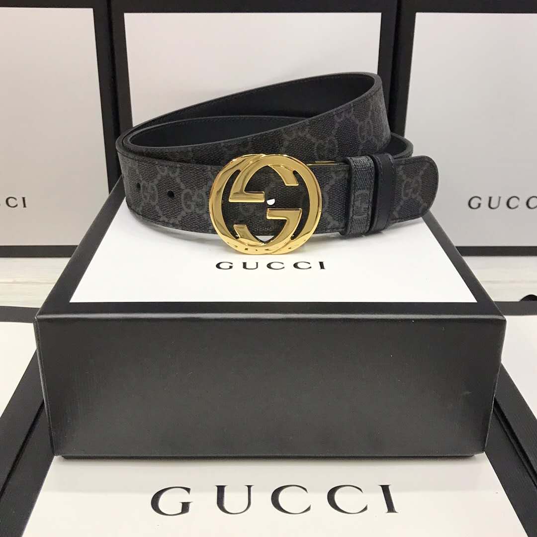 Gucci GG Belt With Double G Buckle - DopestKickz