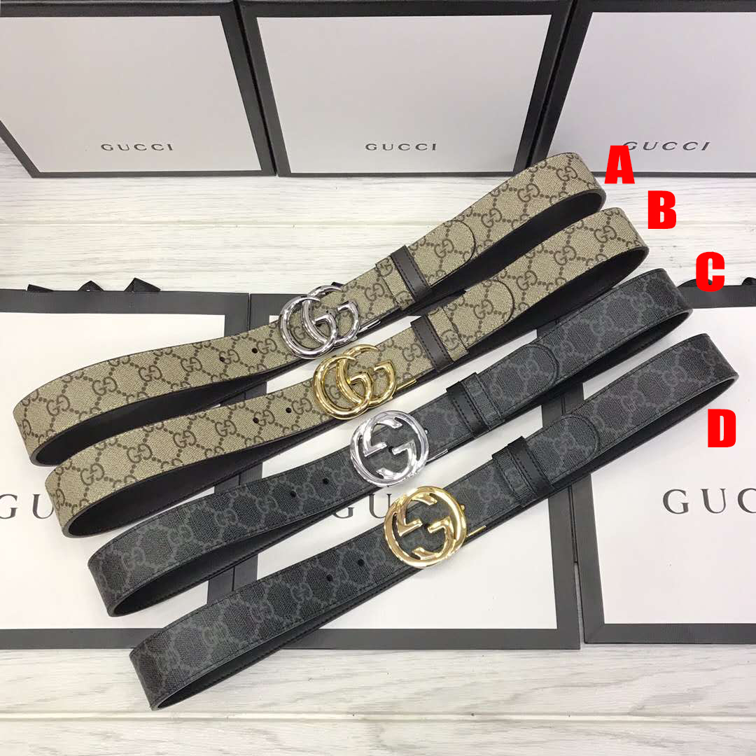 Gucci GG Belt With Double G Buckle - DopestKickz