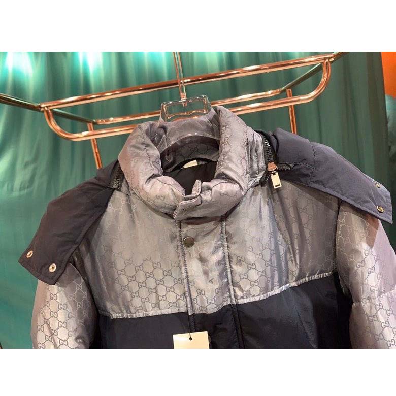 Gucci GG Jacquard Nylon Jacket - DopestKickz