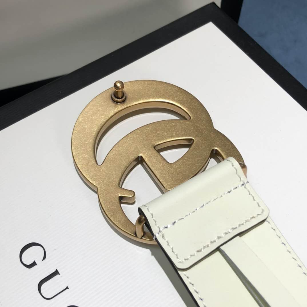 Gucci GG Belt With Double G Buckle - DopestKickz