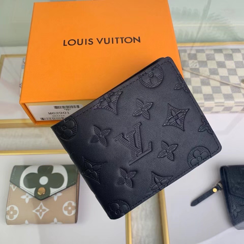 Louis Vuitton  Monogram Black Wallet - DopestKickz