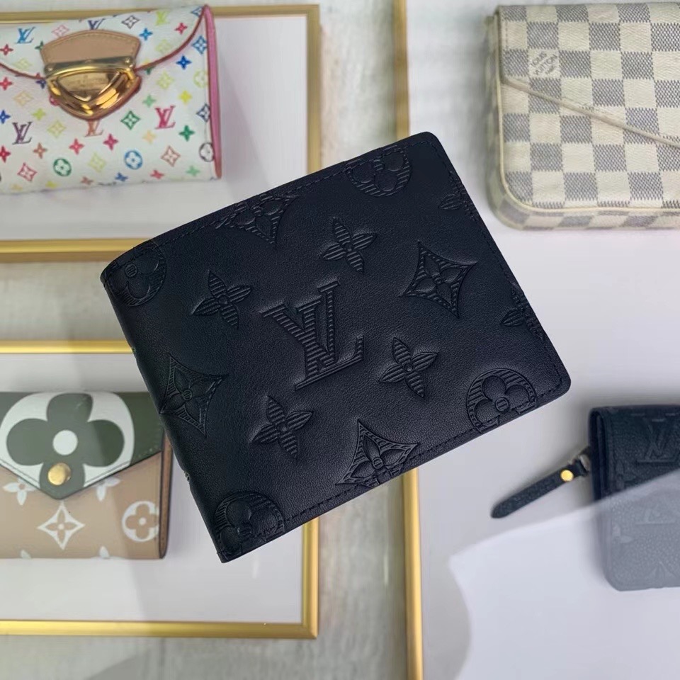 Louis Vuitton  Monogram Black Wallet - DopestKickz
