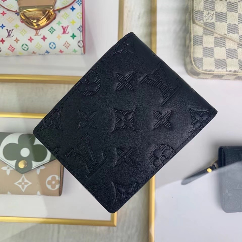 Louis Vuitton  Monogram Black Wallet - DopestKickz