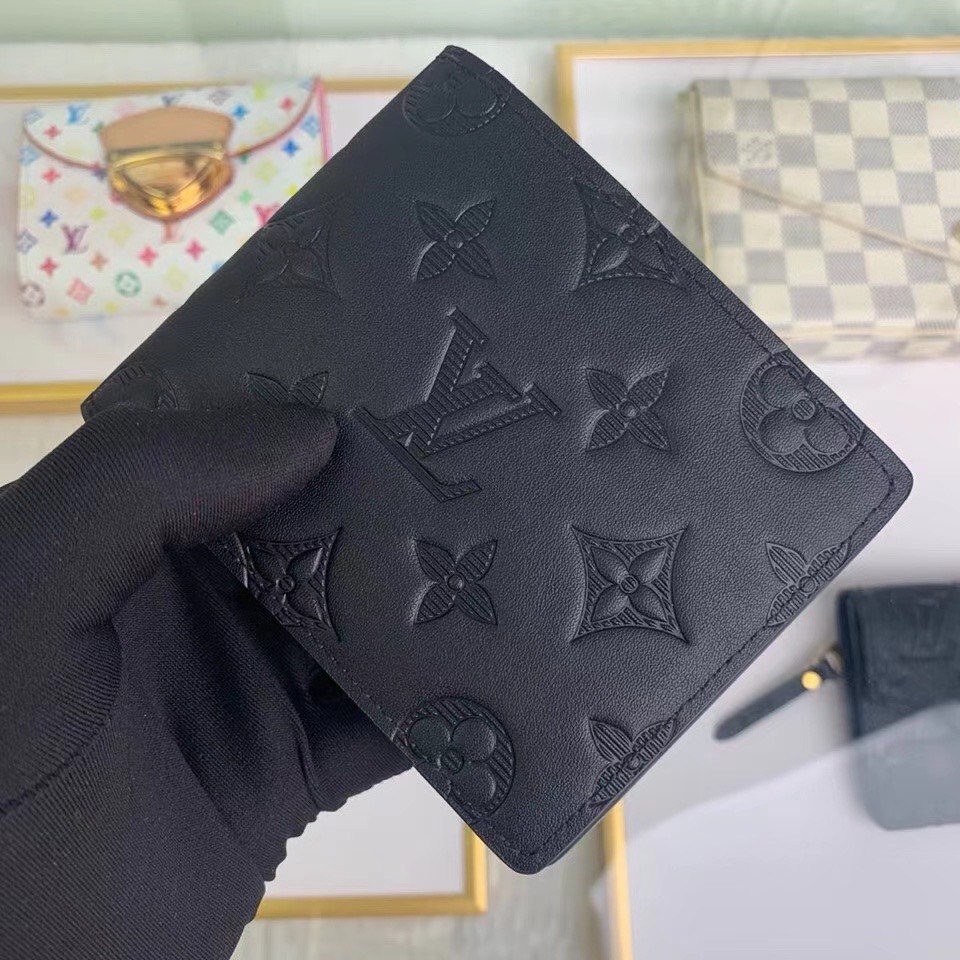 Louis Vuitton  Monogram Black Wallet - DopestKickz