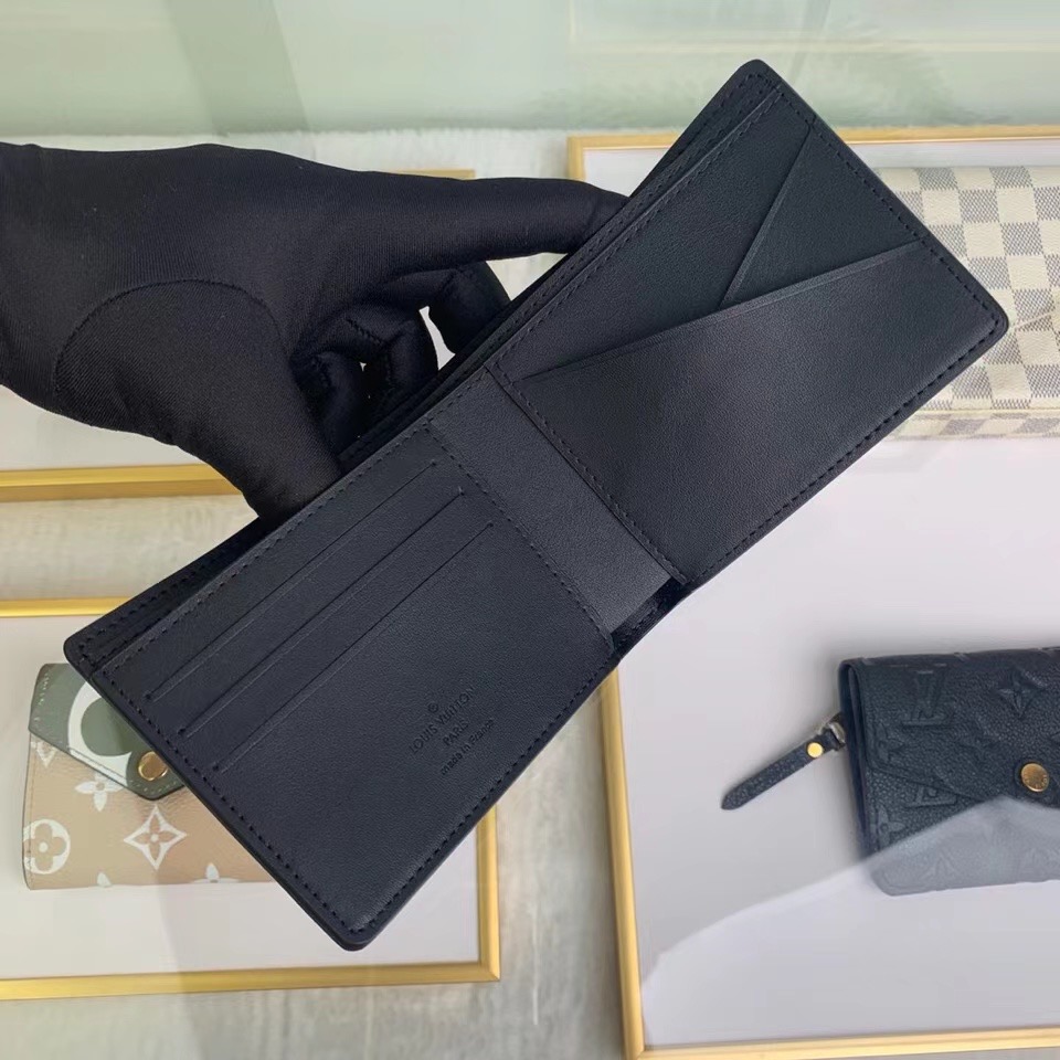 Louis Vuitton  Monogram Black Wallet - DopestKickz