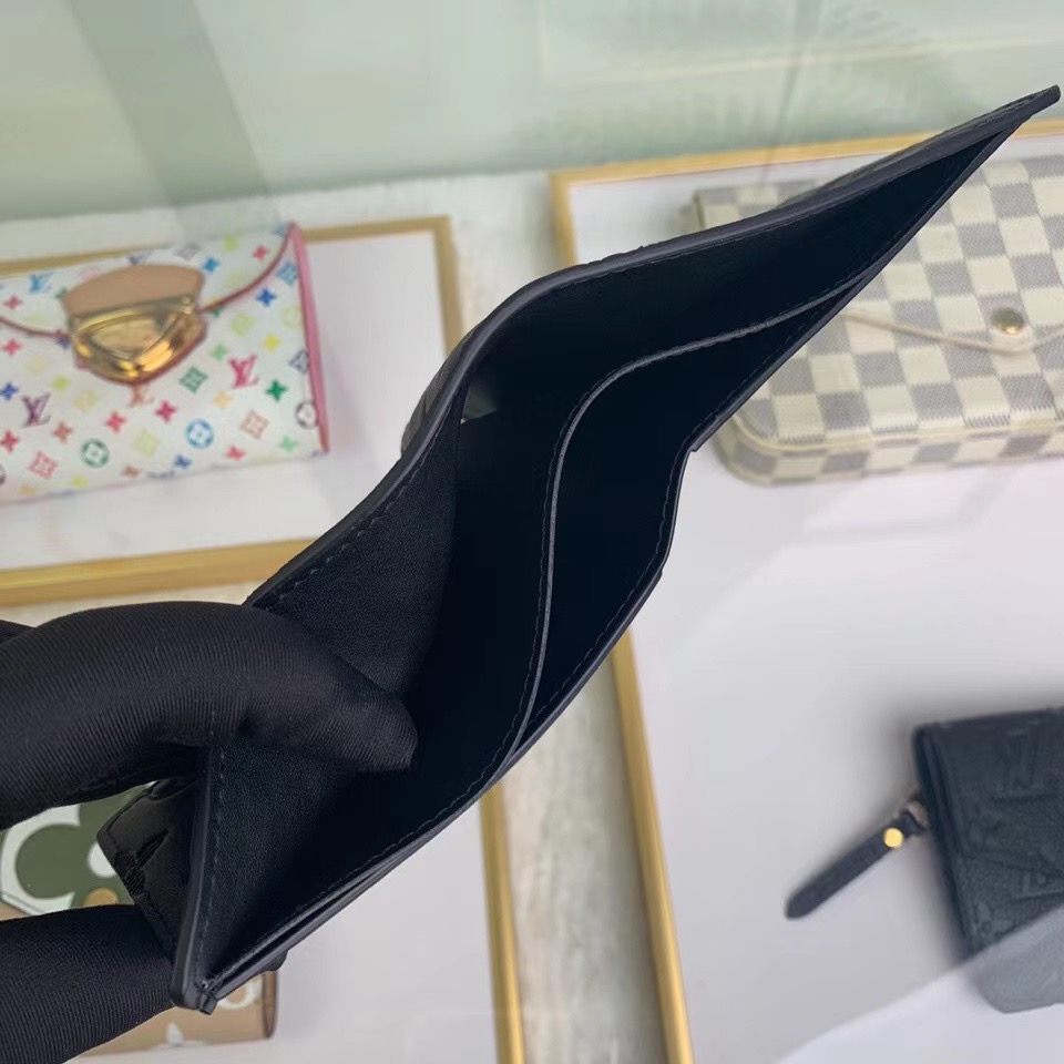 Louis Vuitton  Monogram Black Wallet - DopestKickz
