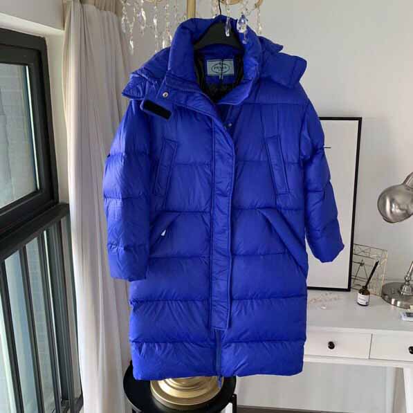 Prada Goose Down Long Jacket  - DopestKickz