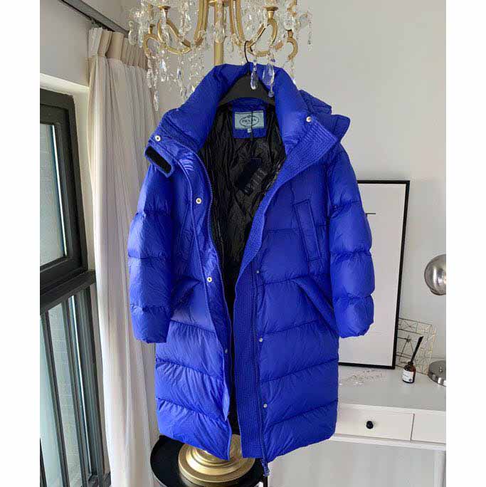 Prada Goose Down Long Jacket  - DopestKickz