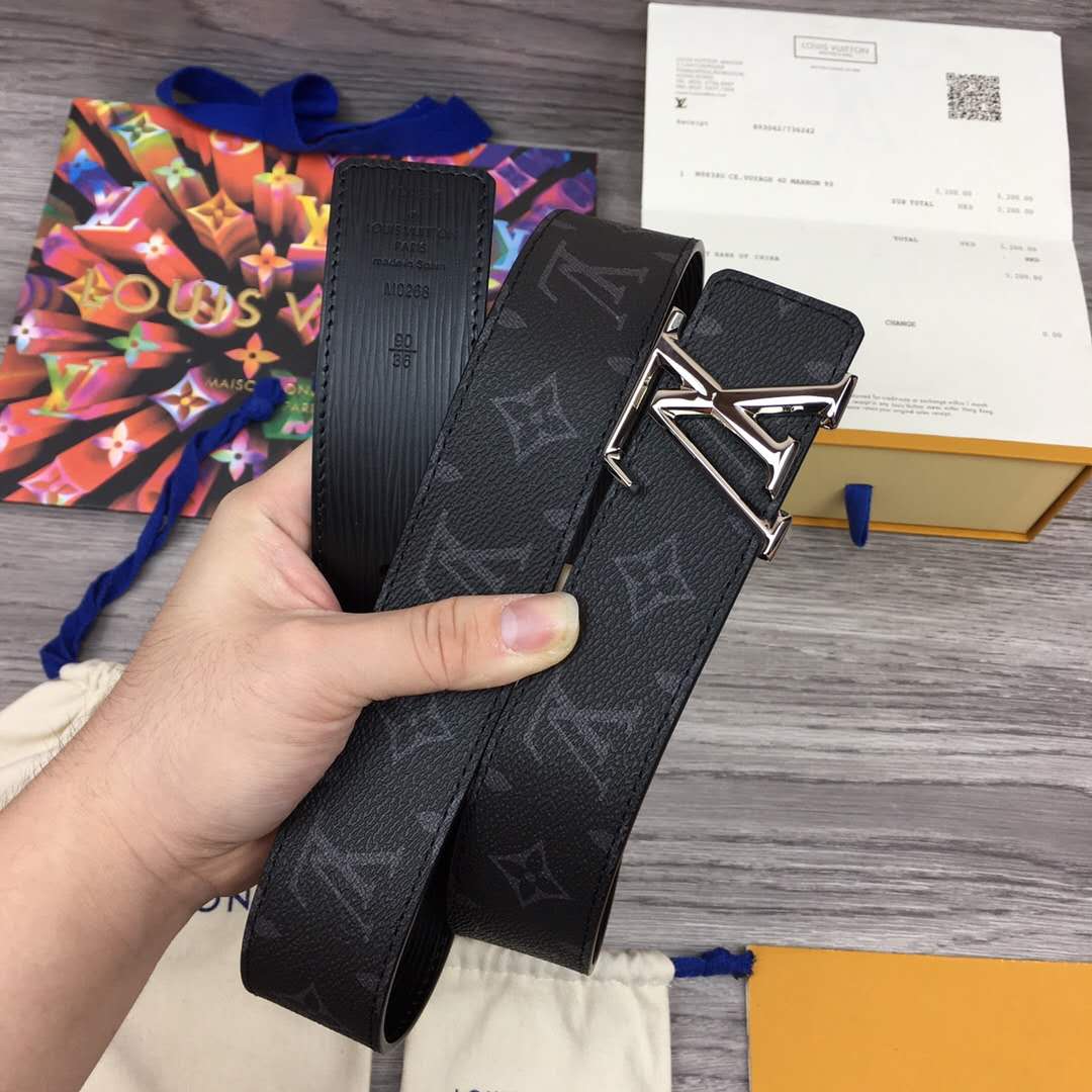 Louis Vuitton Monogram Belt - DopestKickz
