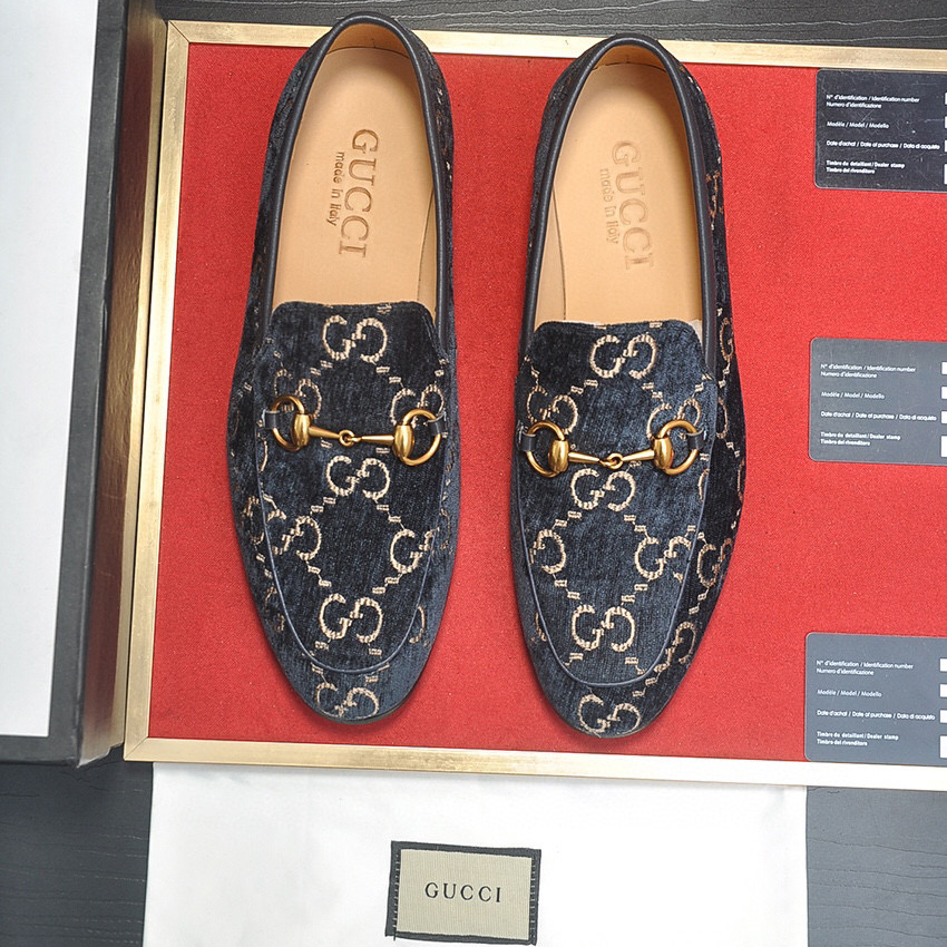 Gucci Men's Jordaan GG Loafer  - DopestKickz