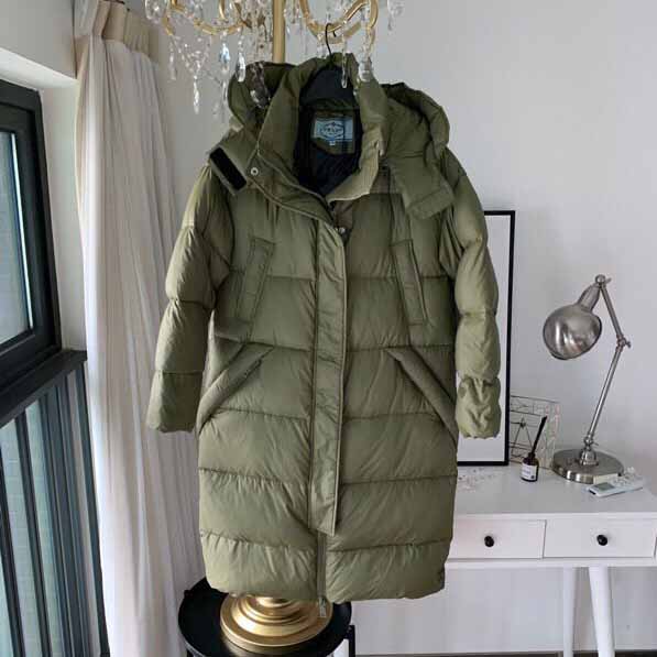 Prada Goose Down Long Jacket  - DopestKickz