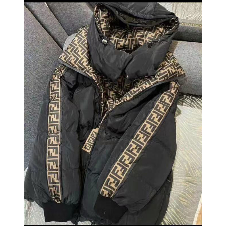 Fendi FF Motif Down Jacket - DopestKickz