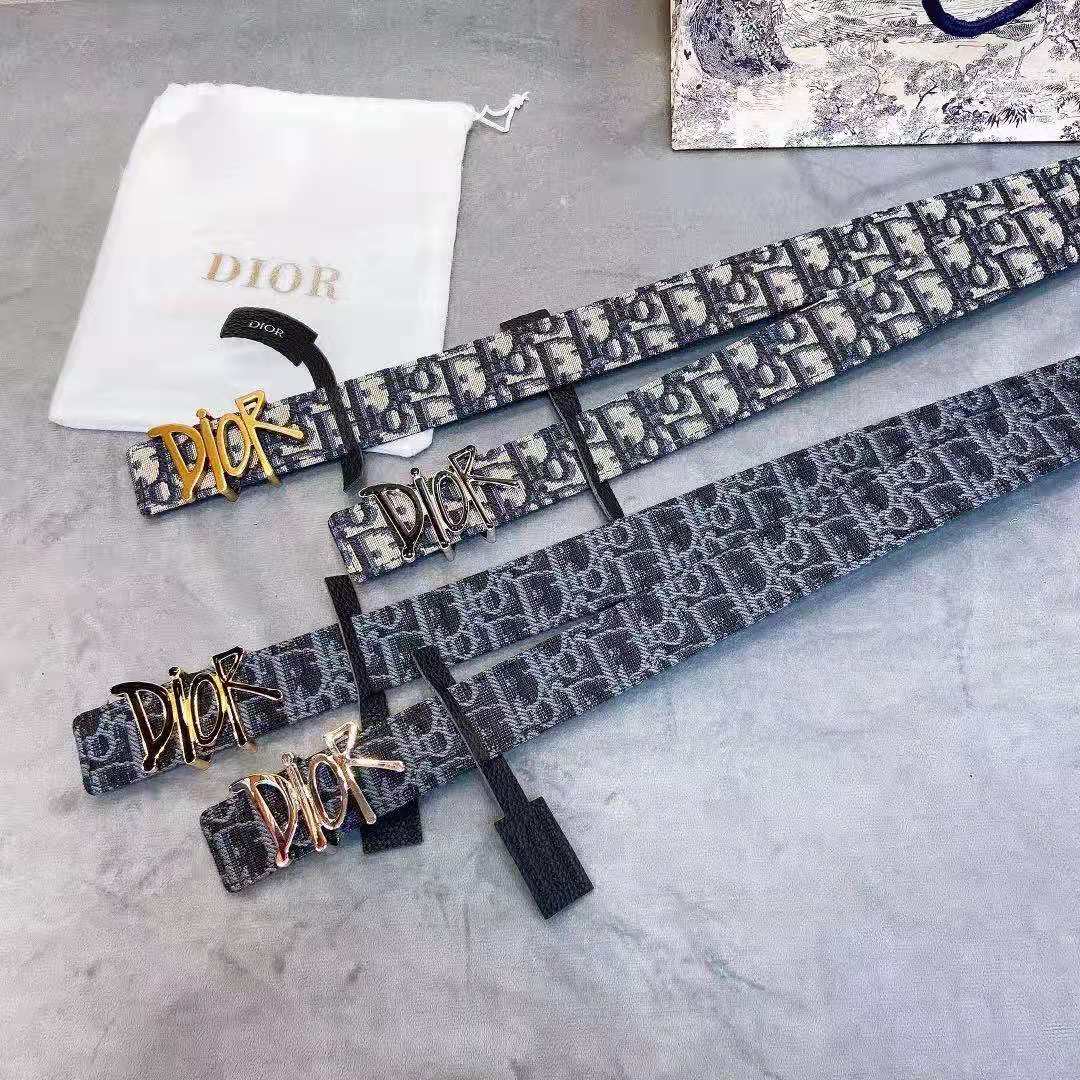Dior Oblique Jacquard Belt - DopestKickz