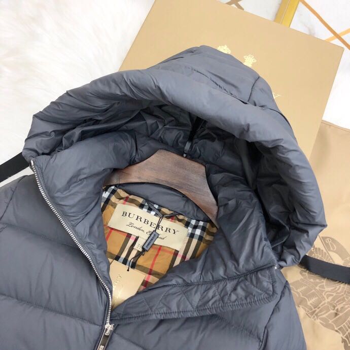 Burberry Belted Down Jacket - DopestKickz