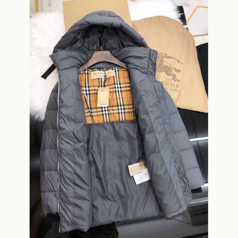 Burberry Belted Down Jacket - DopestKickz