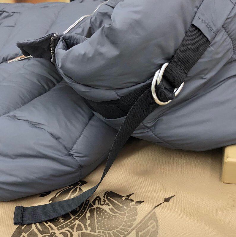 Burberry Belted Down Jacket - DopestKickz