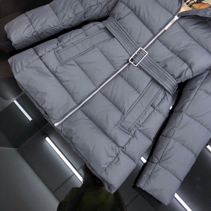 Burberry Belted Down Jacket - DopestKickz