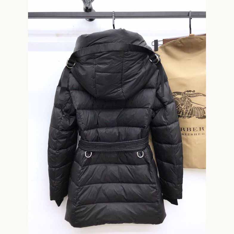 Burberry Belted Down Jacket - DopestKickz