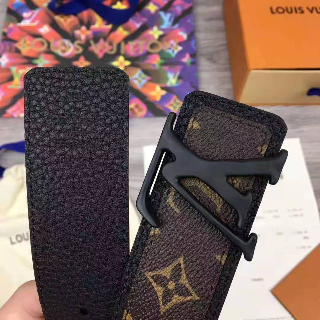 Louis Vuitton Initiales Monogram Belt - DopestKickz